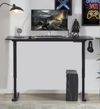 Furnny Height Adjustable Office Desk  Electric Standing Desk with Desk Top - Black