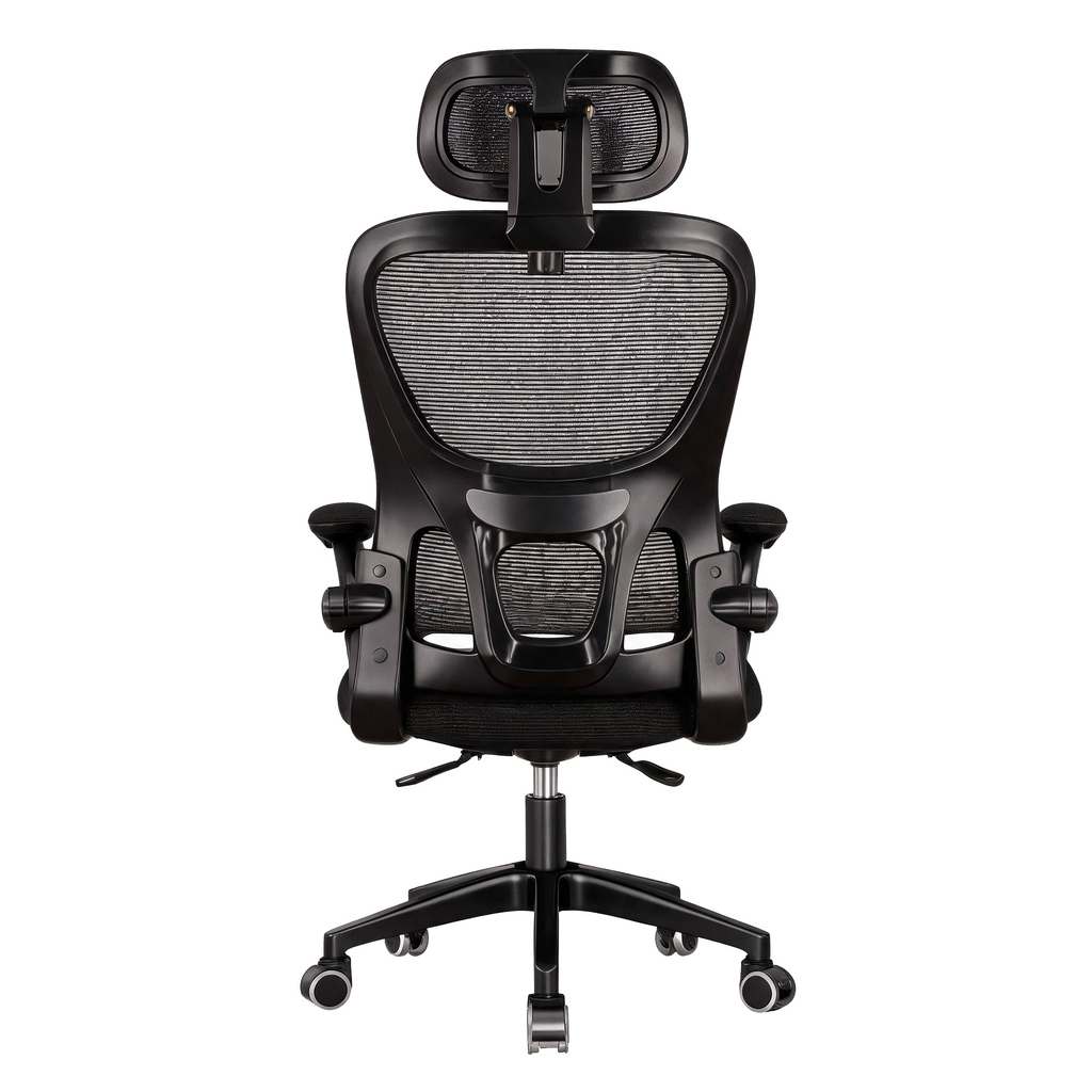 Furnny 808 Ergonomic Mesh Office Chair High Back Desk Chair with 3D Adjustable Headrest