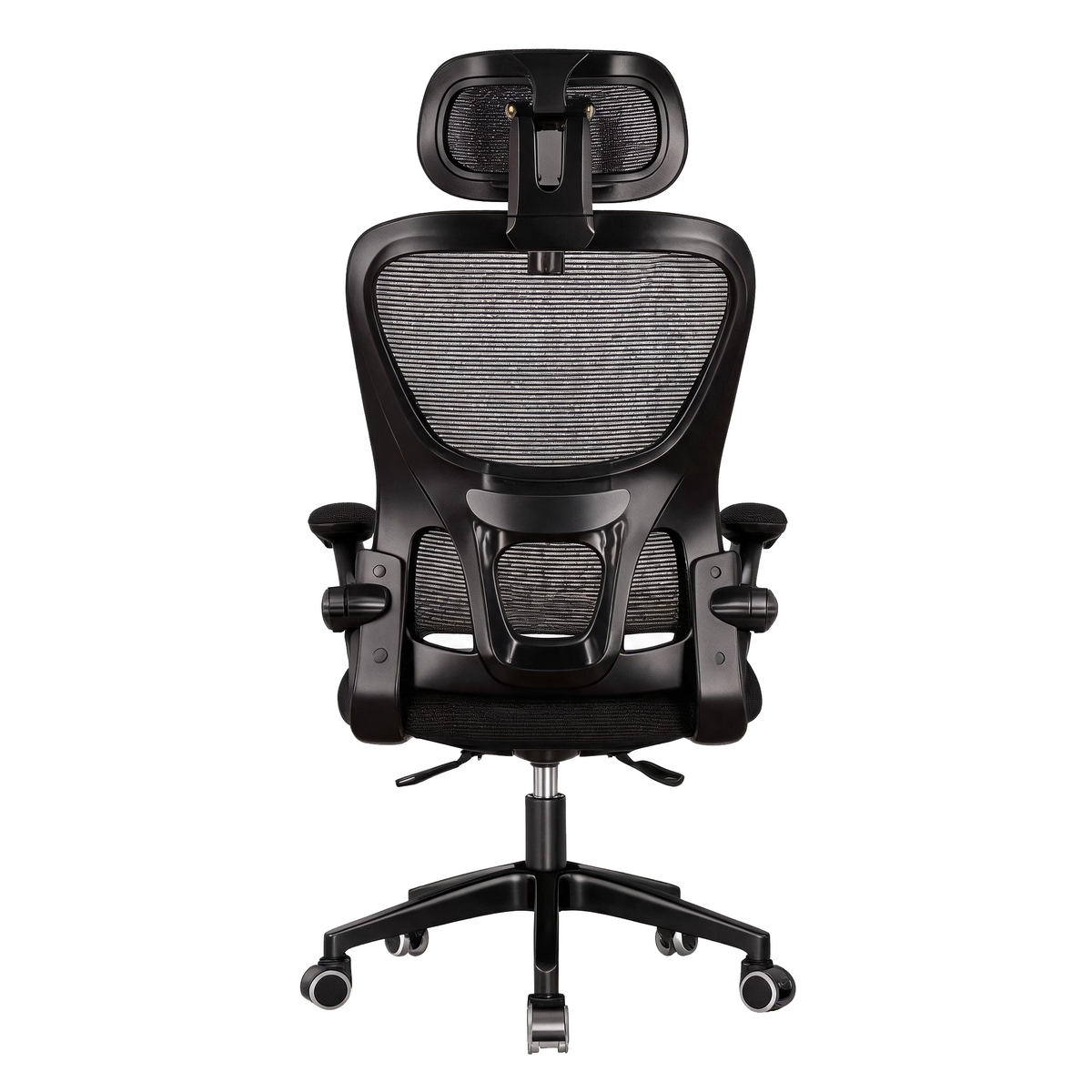 Furnny 808 Ergonomic Mesh Office Chair High Back Desk Chair with 3D Adjustable Headrest