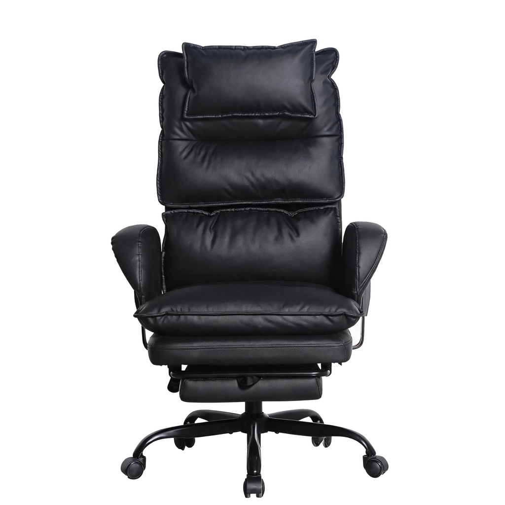 Furnny L3072 Executive Leather Office Chair with Cloud-Soft Cushion