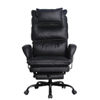 Furnny L3072 Executive Leather Office Chair with Cloud-Soft Cushion