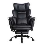 Furnny L3078 Executive Leather Office Chair – 4-Level Reclining Arms