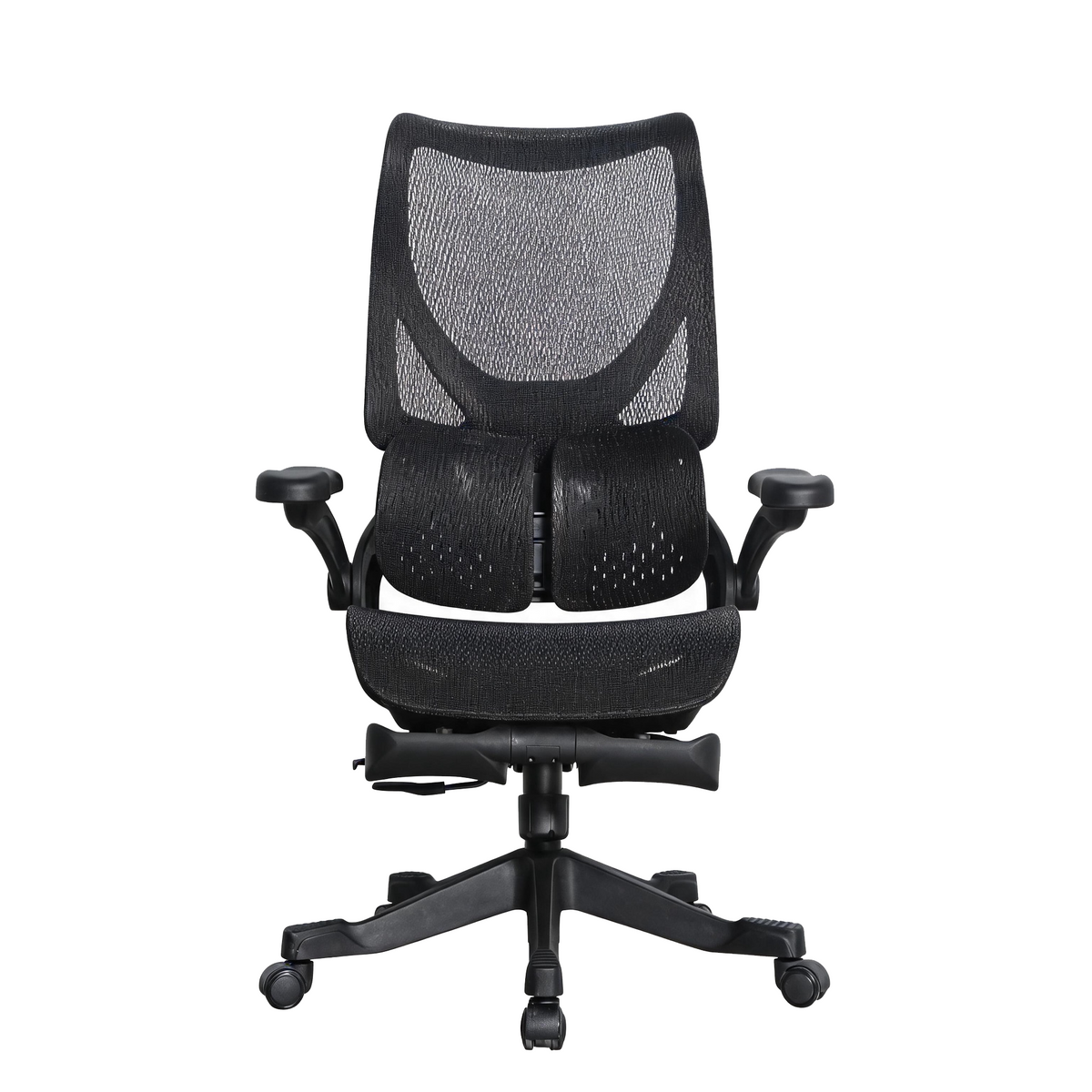 Furnny E958 Ergonomic Office Chair 4-Level Back Height/Dual-Zone Adaptive Lumbar