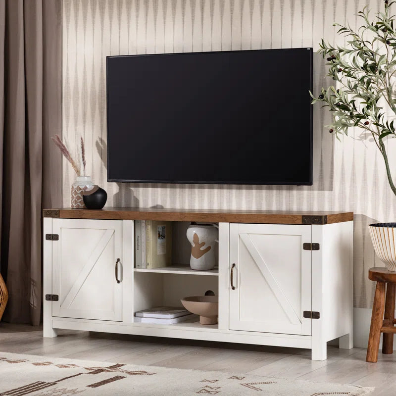 Furnny 58" 2-Door TV Stand for TVs up to 65"
