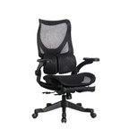 Furnny E958 Ergonomic Office Chair 4-Level Back Height/Dual-Zone Adaptive Lumbar