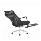 Furnny Office Chair-Ergonomic Retractable Footrest Adjustable High-Back