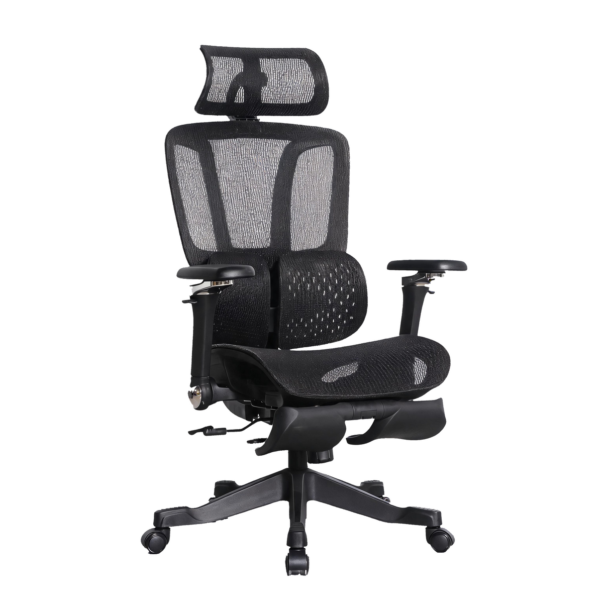 Furnny E956 Ergonomic Office Chair 8D Armrest/Dual-Zone Adaptive & Adjustable Lumbar