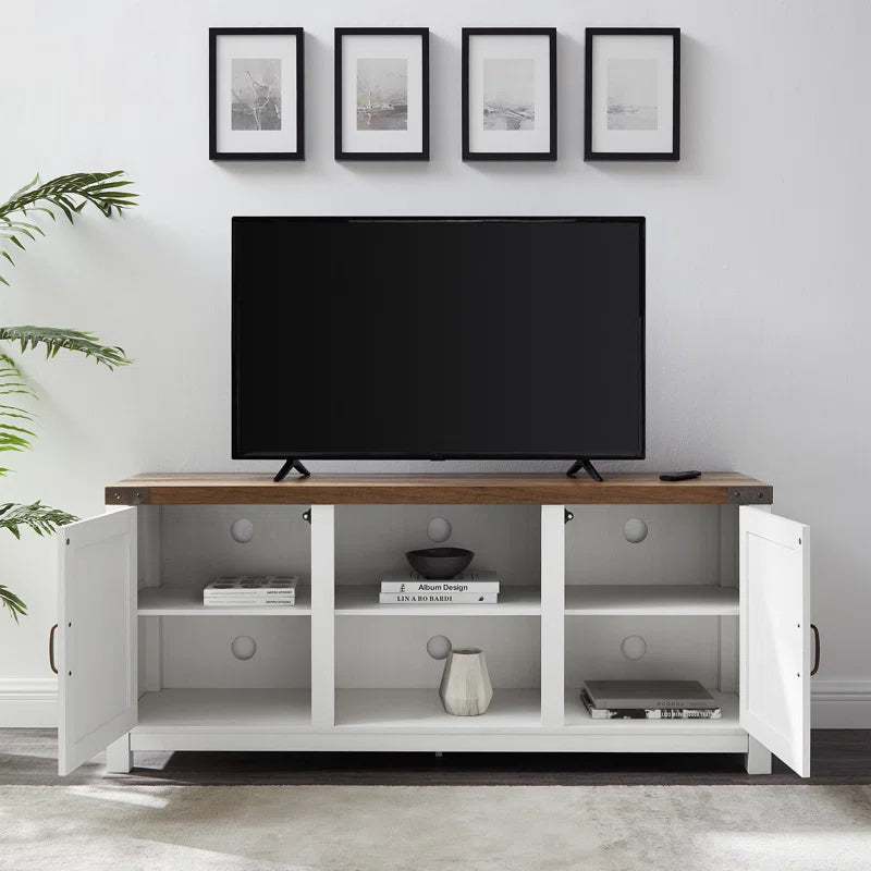Furnny 58" 2-Door TV Stand for TVs up to 65"
