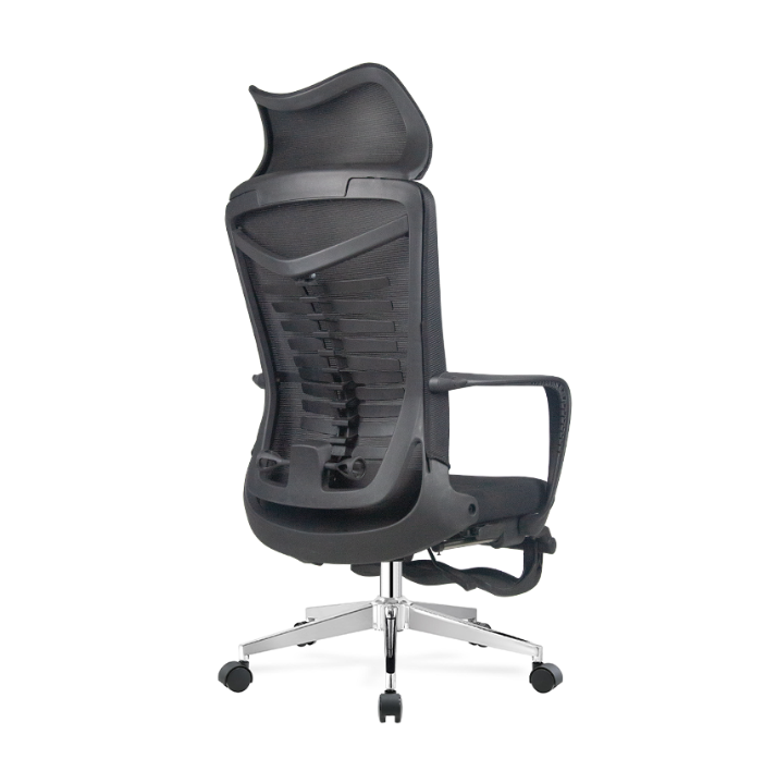 Furnny Office Chair-Ergonomic Retractable Footrest Adjustable High-Back