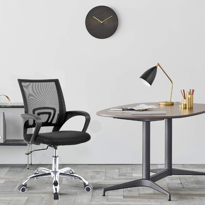 Furnny Office Chair Ergonomic Computer Chair Home Armchair Task Study Typist Chair