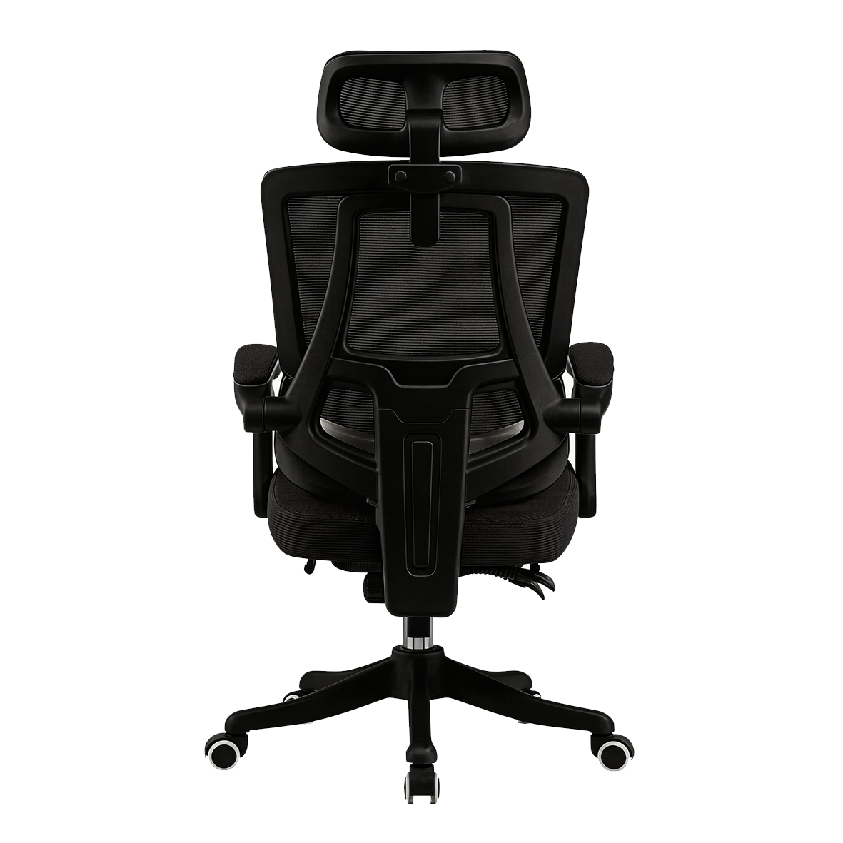Furnny 8805 Ergonomic Office Chair with Footrest and 3-Level Adjustable Lumbar Support