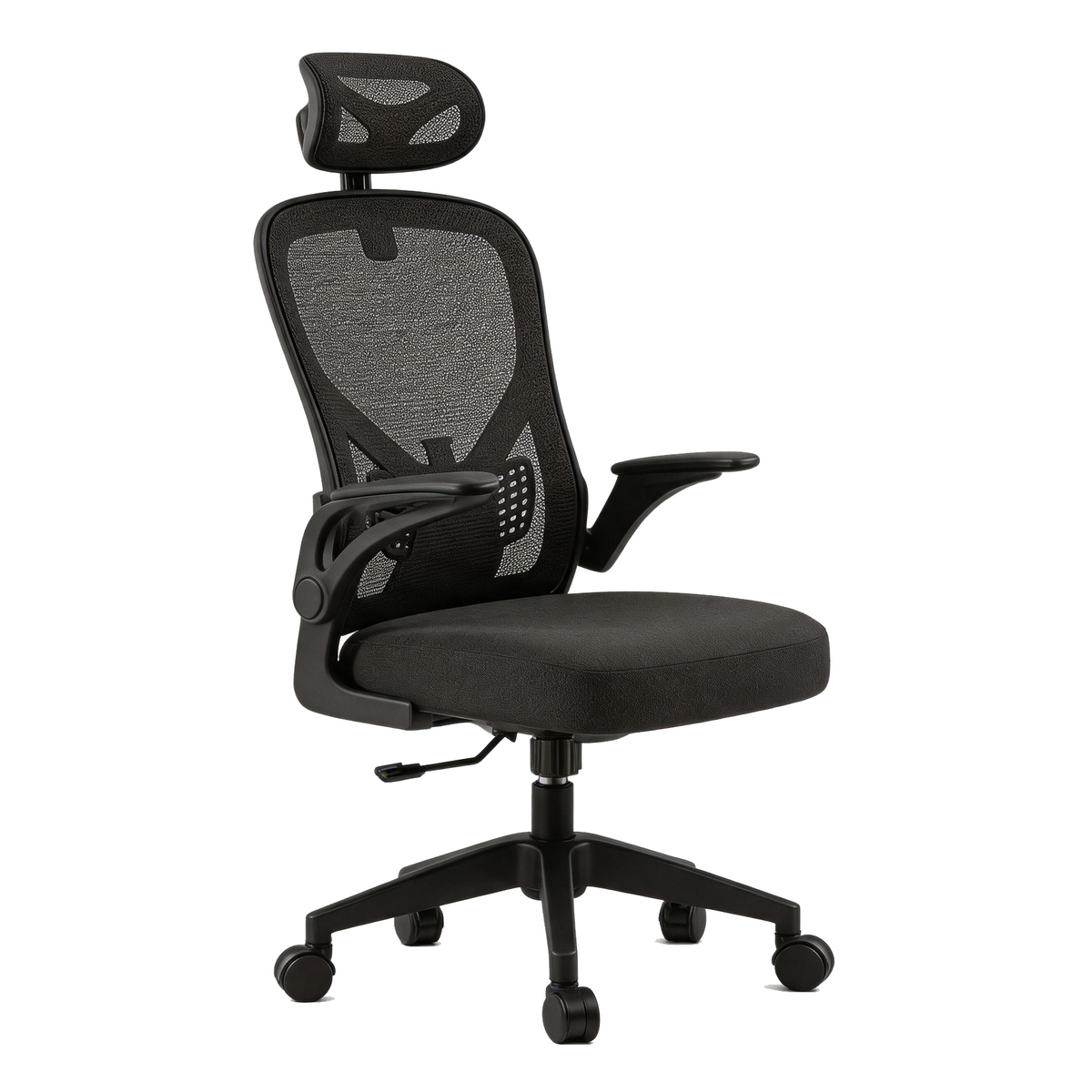 Furnny T06 Office Chair with Adjustable headrest/lumbar/90° flip-up armrests