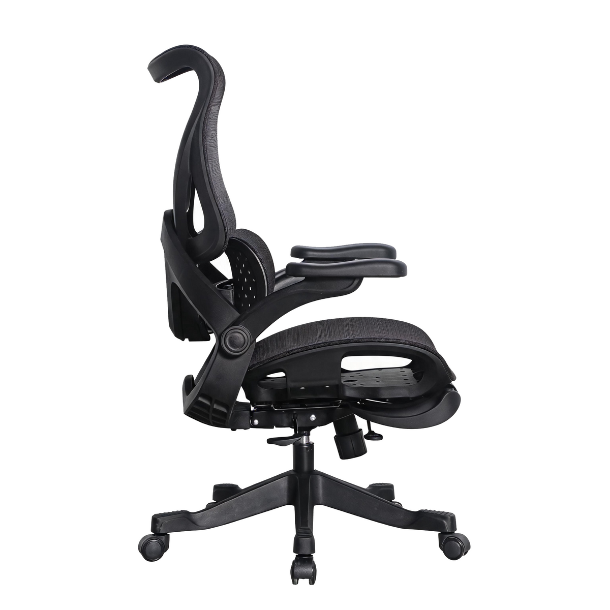 Furnny E958 Ergonomic Office Chair 4-Level Back Height/Dual-Zone Adaptive Lumbar