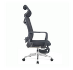 Furnny Office Chair-Ergonomic Retractable Footrest Adjustable High-Back