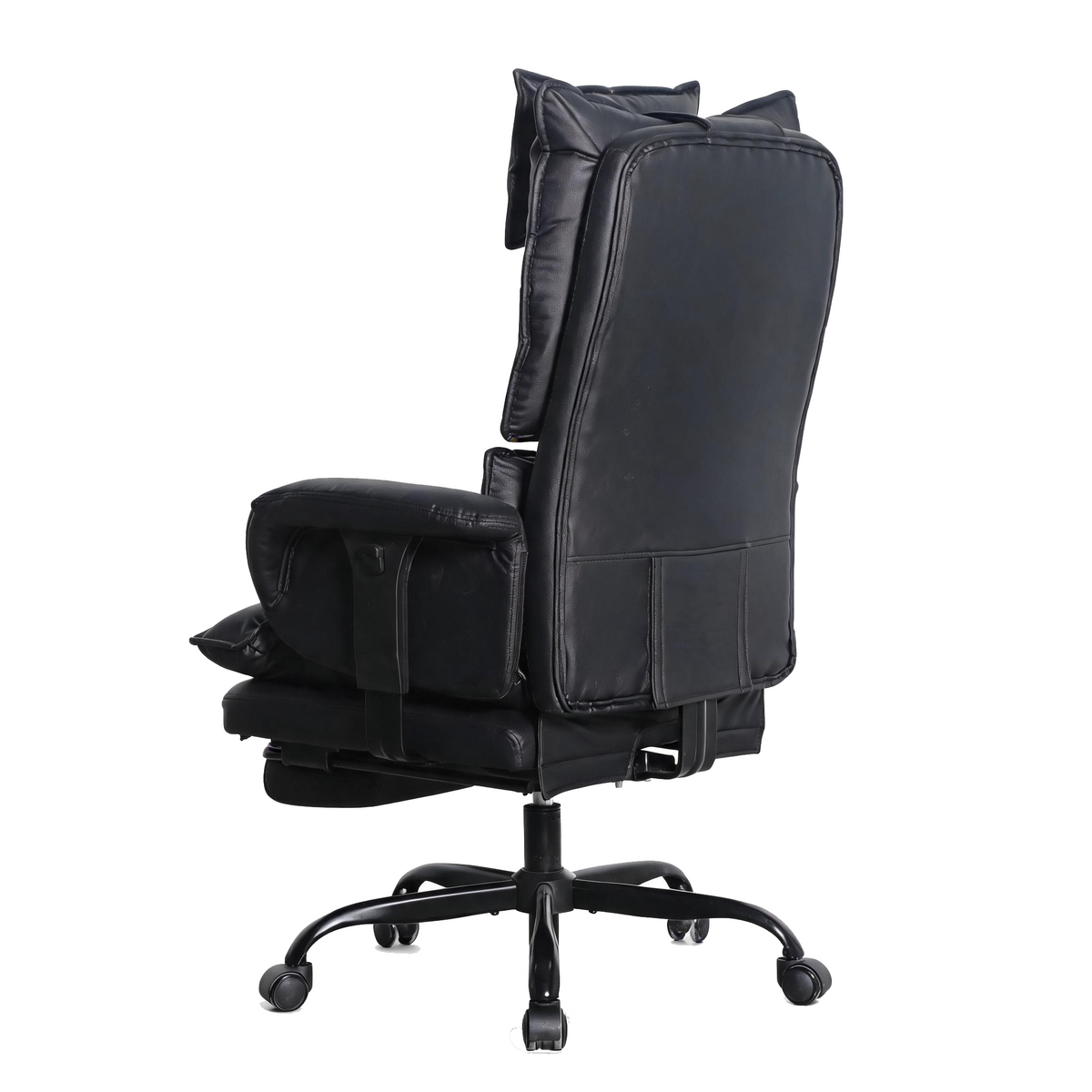 Furnny L3072 Executive Leather Office Chair with Cloud-Soft Cushion