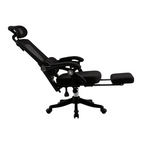 Furnny 8805 Ergonomic Office Chair with Footrest and 3-Level Adjustable Lumbar Support