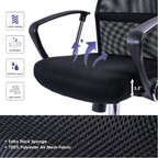 Furnny Ergonomic High-Back Office Chair - Black