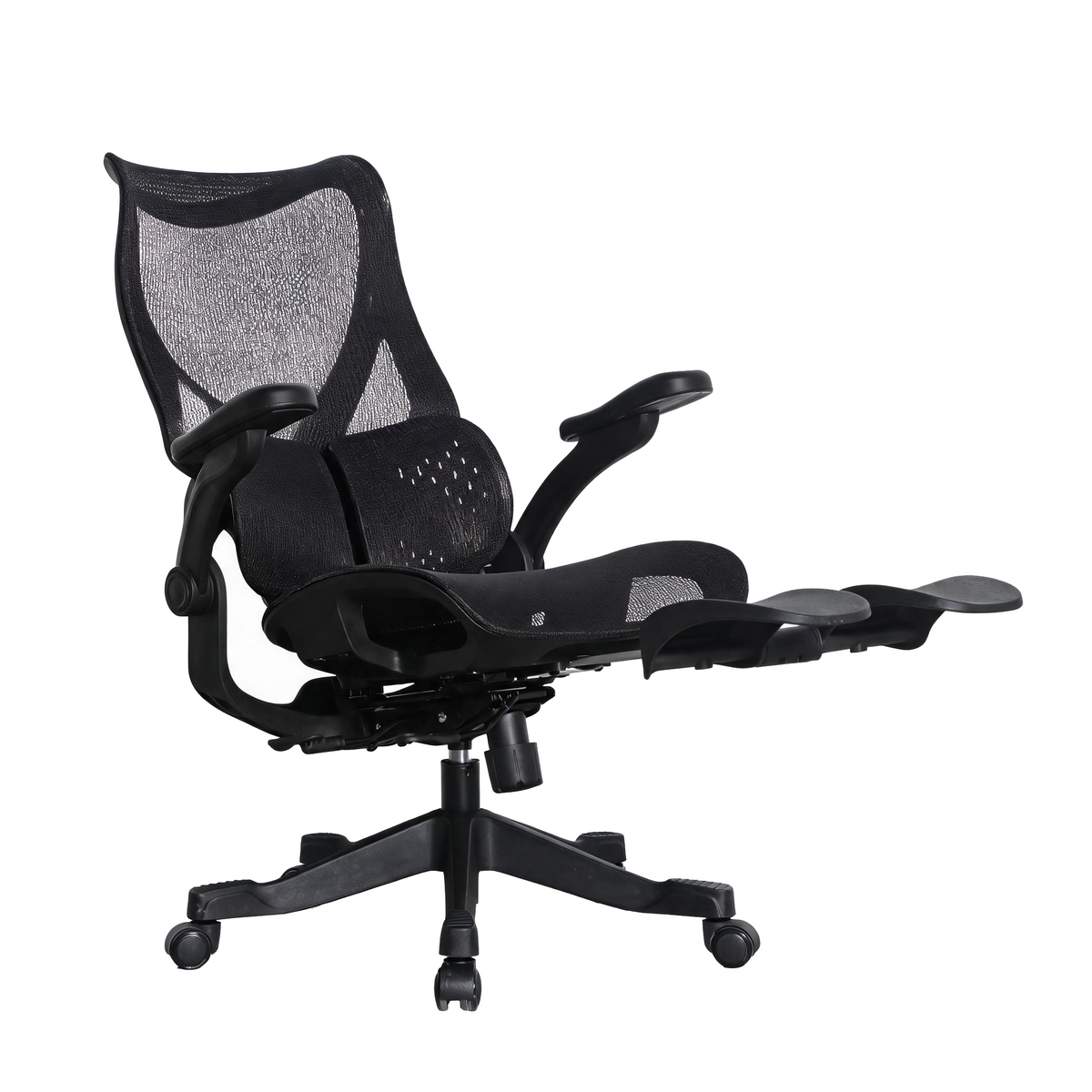 Furnny E958 Ergonomic Office Chair 4-Level Back Height/Dual-Zone Adaptive Lumbar