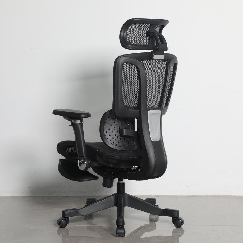 Furnny E956 Ergonomic Office Chair 8D Armrest/Dual-Zone Adaptive & Adjustable Lumbar