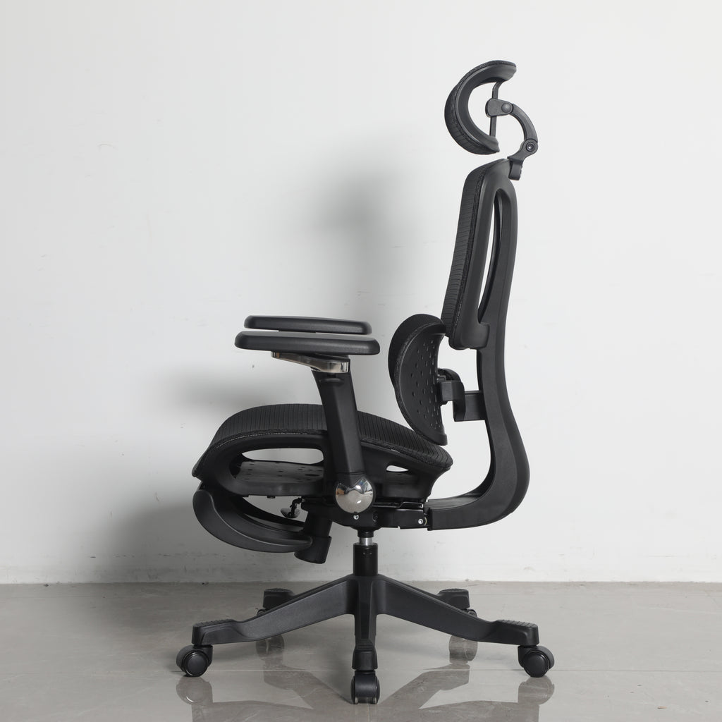 Furnny E956 Ergonomic Office Chair 8D Armrest/Dual-Zone Adaptive & Adjustable Lumbar