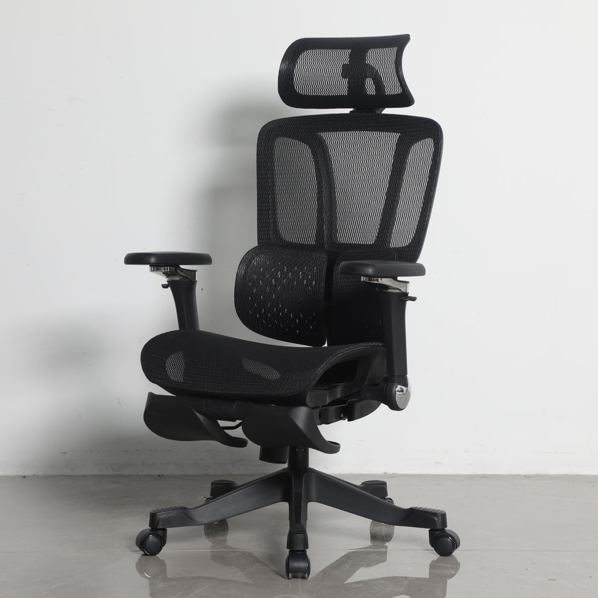 Furnny E956 Ergonomic Office Chair 8D Armrest/Dual-Zone Adaptive & Adjustable Lumbar